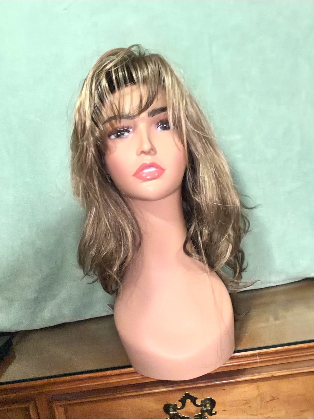 Paula Young wig - Hudson - buttered toast rooted.